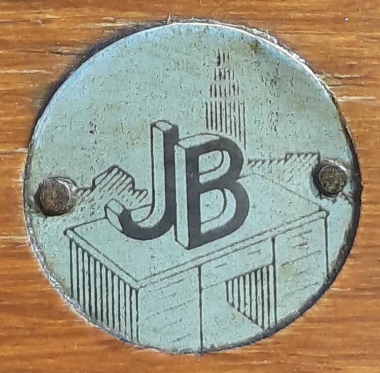 "JB" sliding curtain (notary) filing cabinet