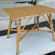 Table en rotin vintage
