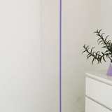Upcycled floor lamp lilac 80's style Memphis