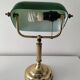 Green banker's lamp