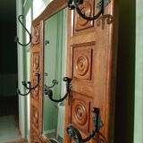 Wooden entrance locker