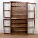 Showcase in natural Burmese teak