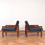 Fauteuils Mid-Century en Teck par Arne Vodder pour Komfort, Danemark, 1960s
