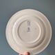 Series of 12 flat plates XIXth earthenware Terre de Fer Clairefontaine
