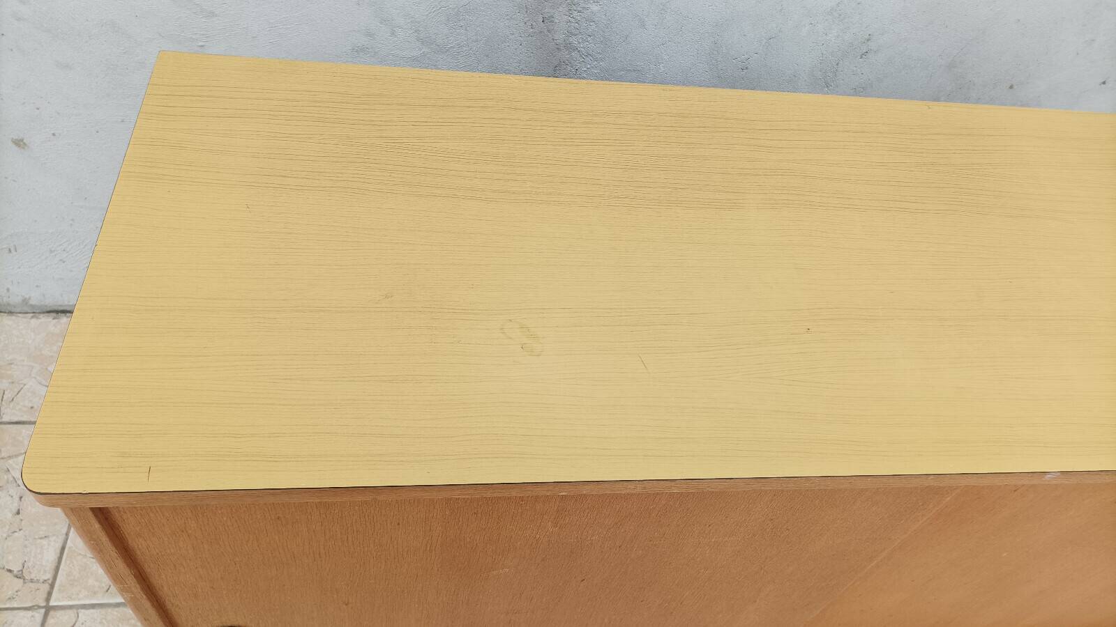Enfilade vintage buffet d'école en chêne