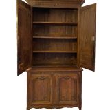 2-body Louis XV sideboard in 18th century walnut