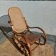 Rocking chair, rocking chair, cane