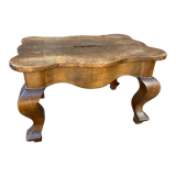 Footrest louis xv walnut late nineteenth