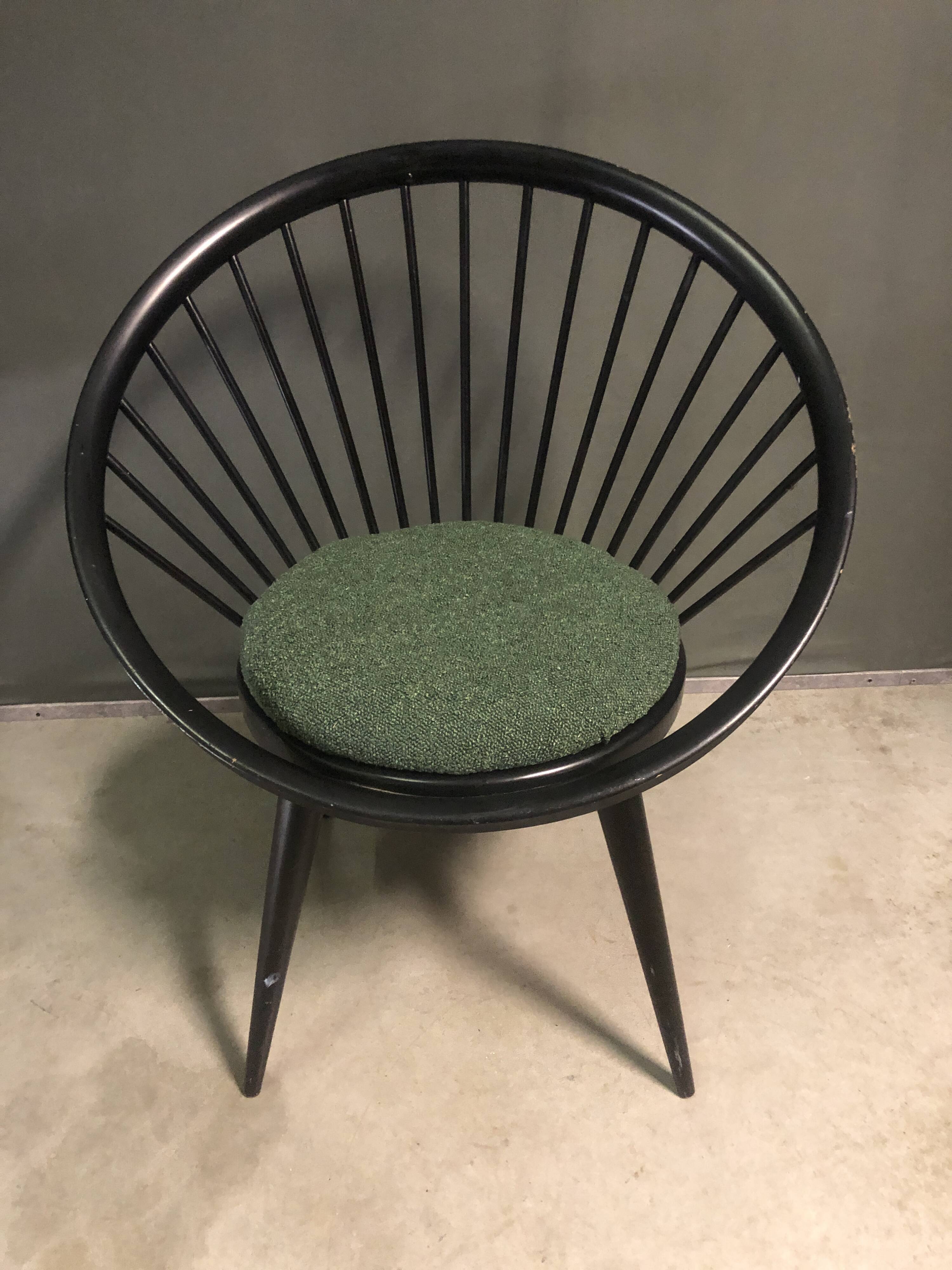 Yngve Ekström circle chair  1960.