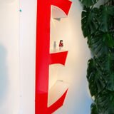 Lettre d'enseigne 70's plexiglass