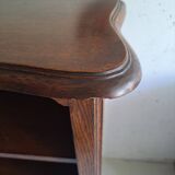 Small old wooden library / Bibus