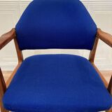 Suite of 4 designer armchairs 1950 "Hartmut Lhomeyer".