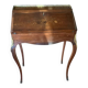 Sloped desk, antique marquetry secretary in wood – Louis XV style