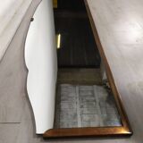 Art Deco brass mirror