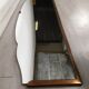 Art Deco brass mirror