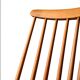 Paire de chaises scandinaves, en hêtre et acajou