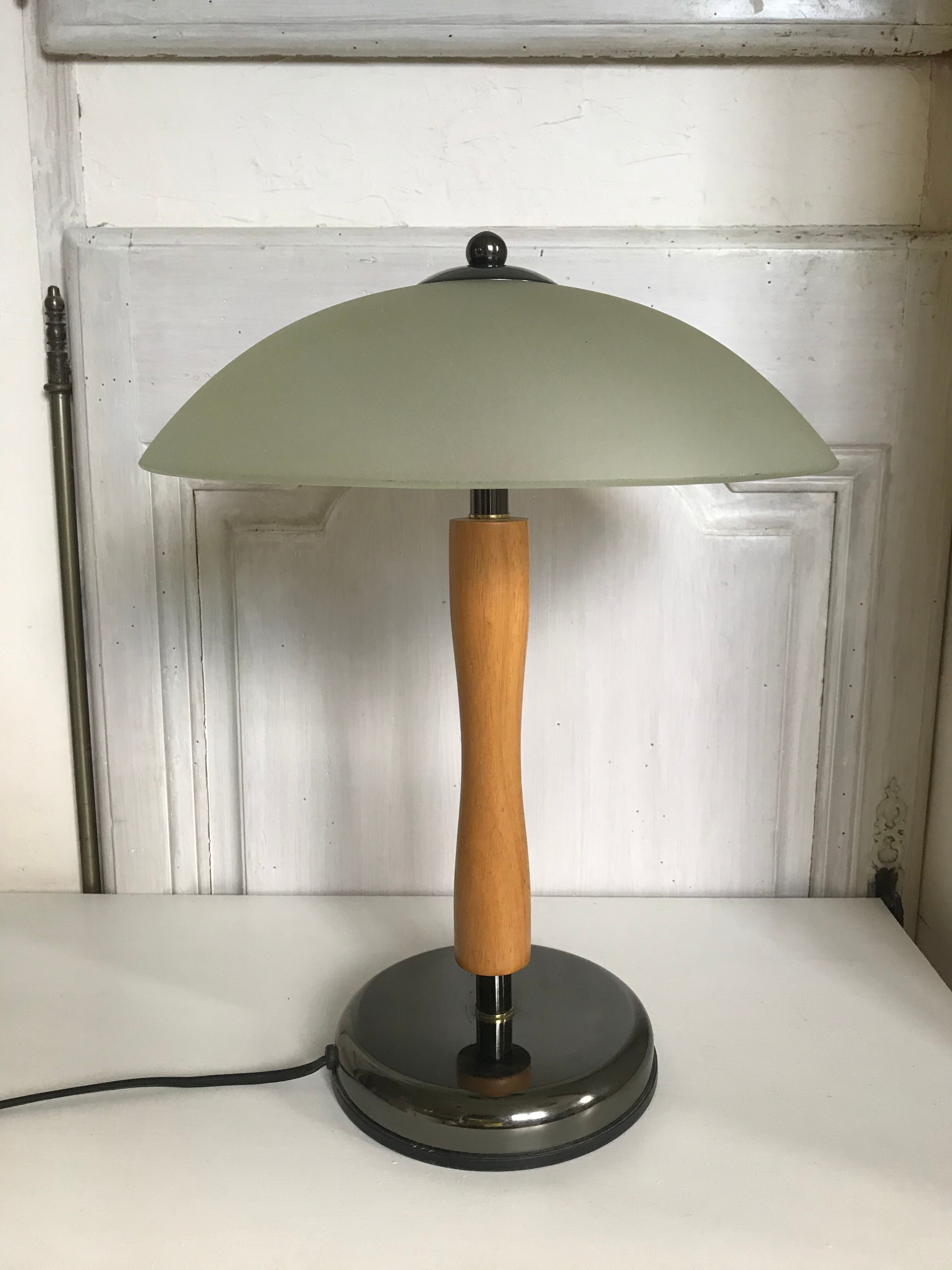 Vintage mushroom lamp