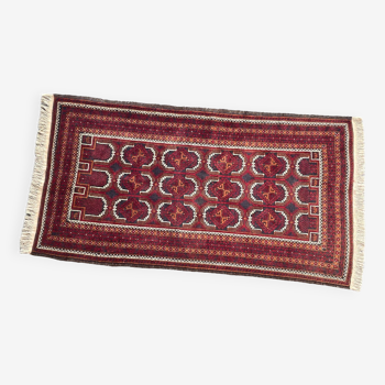 Artisanal orient rug pure vintage wool - 102cm x 204cm