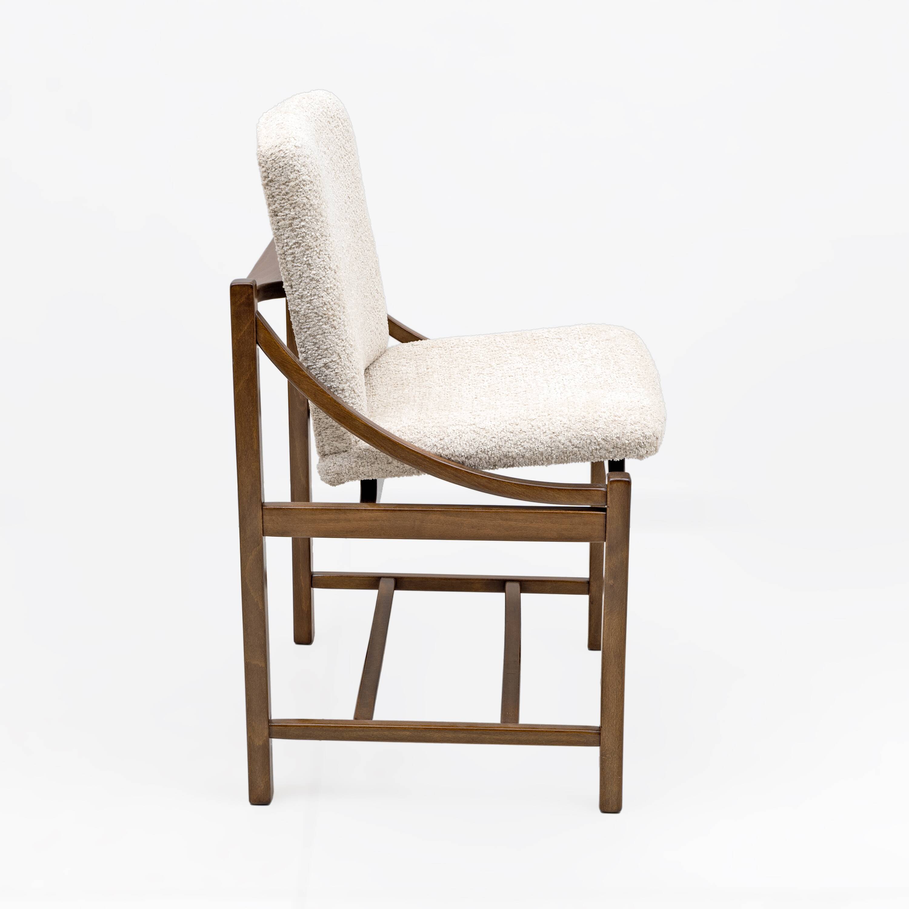 Set of Five Vittorio Rossi Dining Chairs for Lorenzon Italia , 1960s