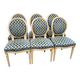 Chaises médaillon