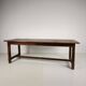 French Oak Farmhouse Table, 19th Century