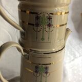 Art Nouveau enamelled sheet metal coffee maker