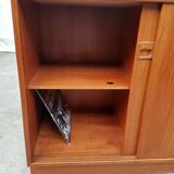 Mid century Danish media cabinet by Horsens Hjornebo