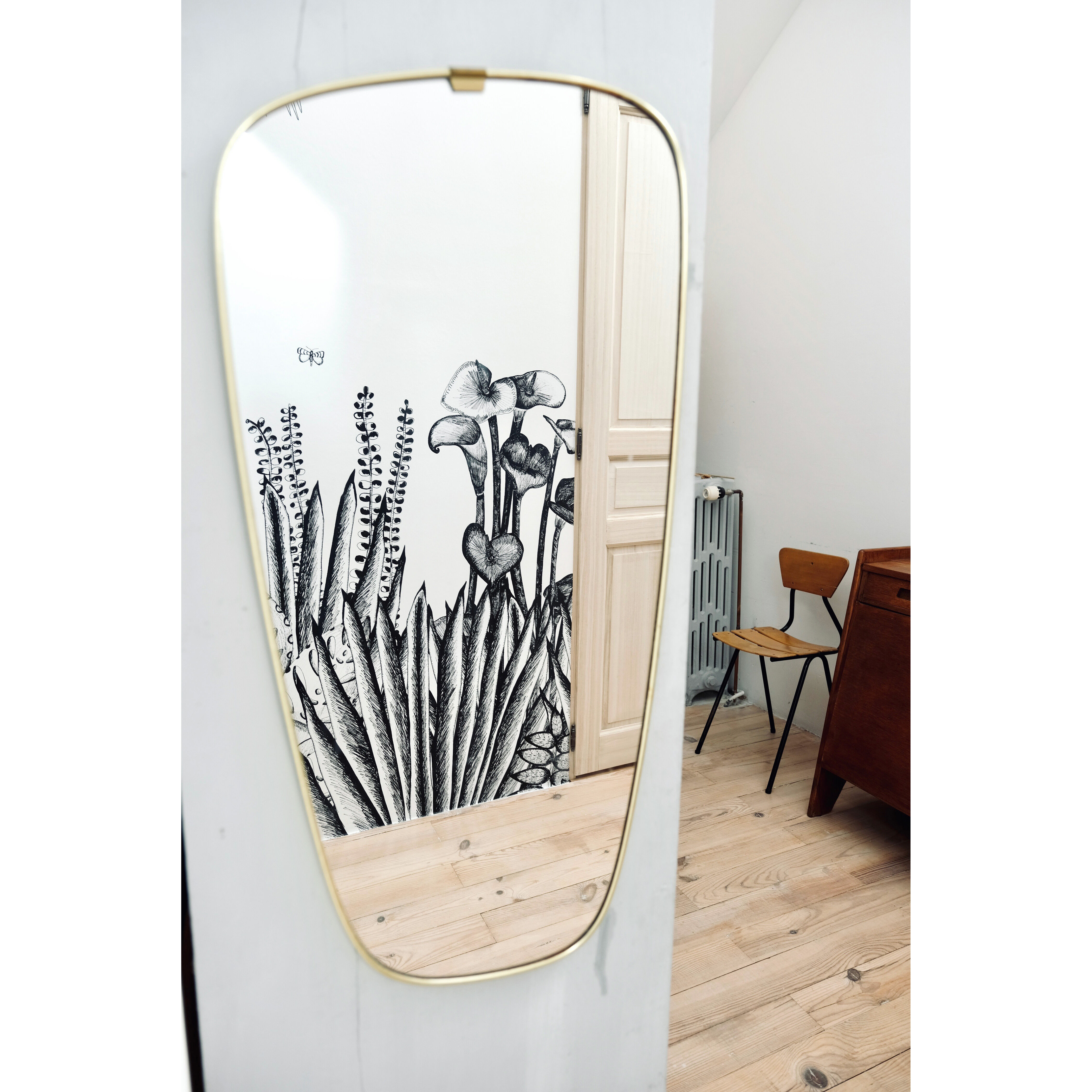 Freeform mirror from the 50s-60