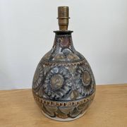 Lampe en céramique par Jean-claude Courjault, La Cerisaie, vers 1970.