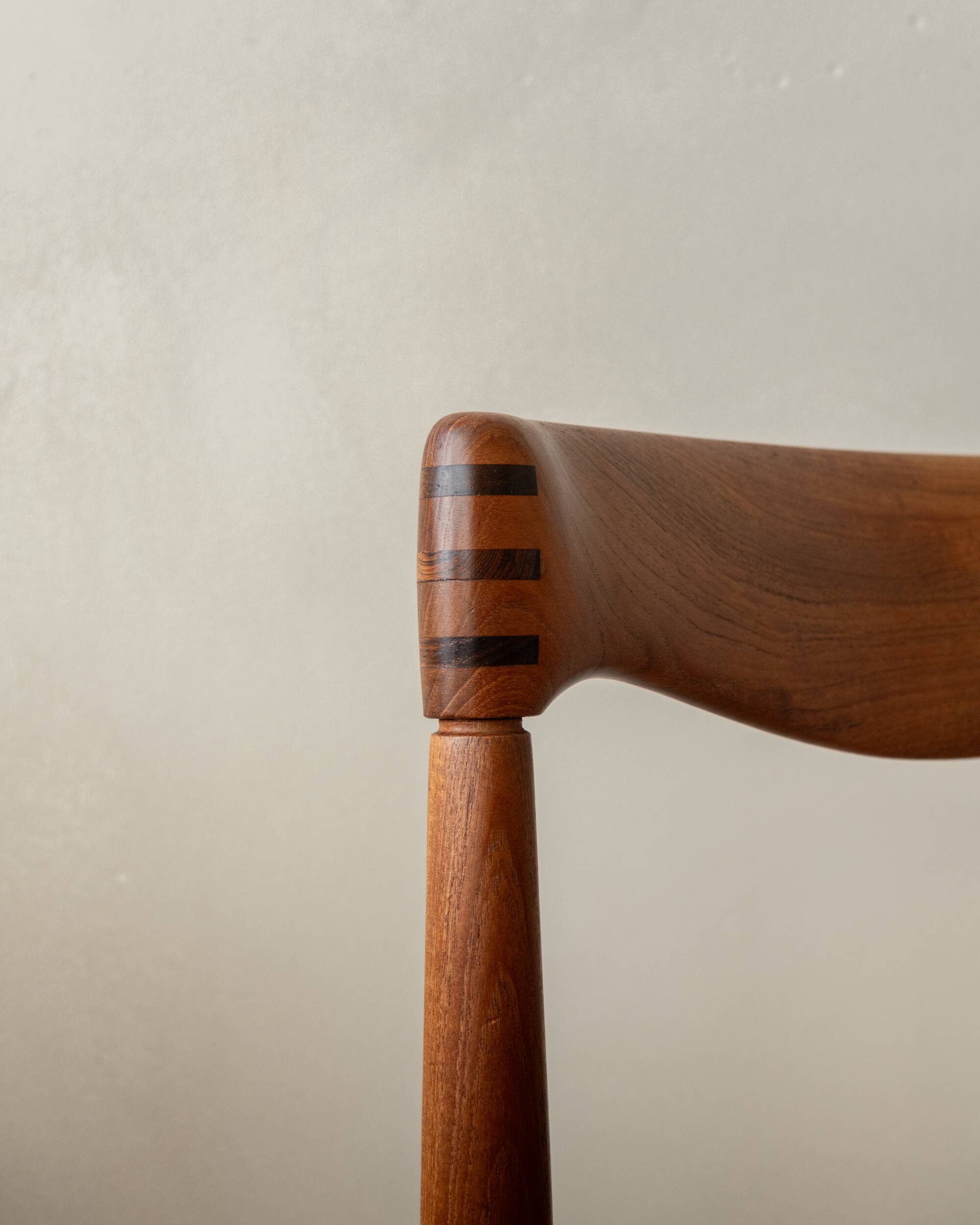 Chaises de salle à manger vintage en teck danois par H.W. Klein pour Bramin, années 1960, ensemble de 3