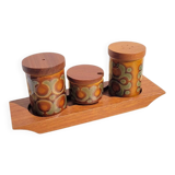 Service à condiment vintage Hornsea Bronte GB