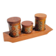Service à condiment vintage Hornsea Bronte GB