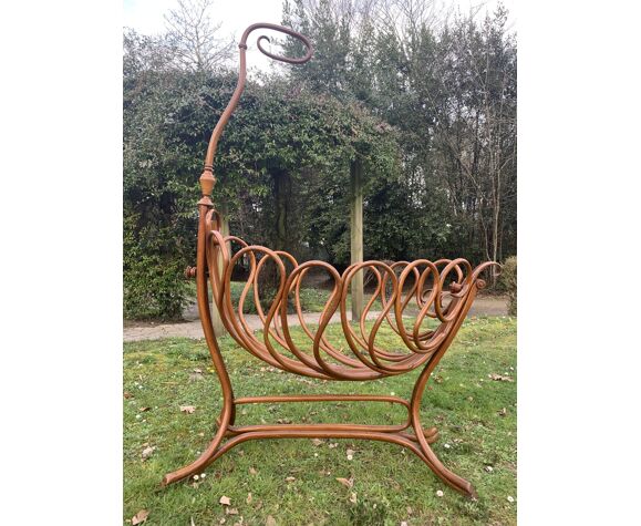 Berceau A Bascule Ancien Lit Bebe Ou Bercelonnette En Bois Kohn 1900 Selency Berceau A Bascule Ancien Lit Bebe Ou Bercelonnette En Bois Kohn 1900 Selency