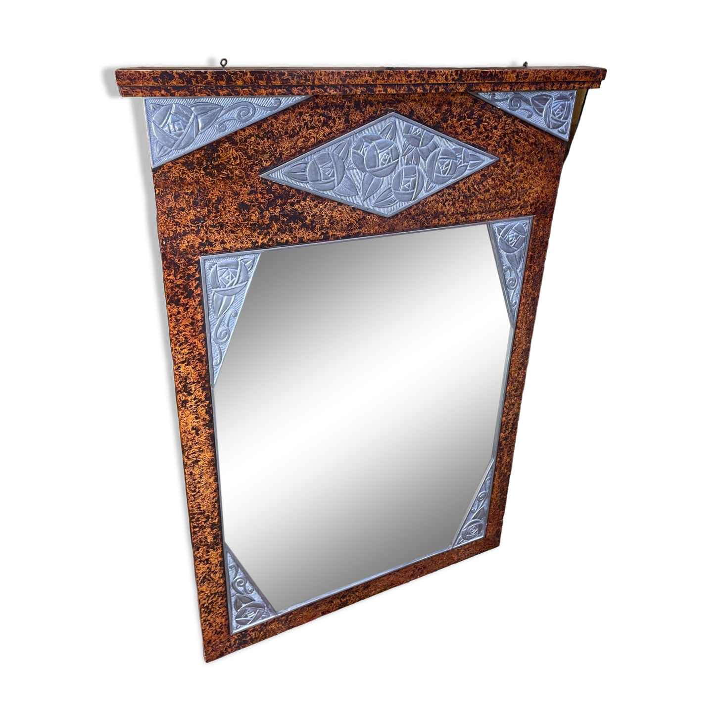 Art deco period mirror