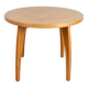 Table basse en chêne entièrement restaurée, années 1950, Tchécoslovaquie