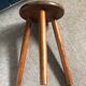 Tabouret de ferme tripode vintage