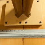 Roundtable 80's 2 solid wood extensions