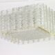 Superb ceiling light made of frosted Murano glass tubes by Doria, Germany, 1960s.