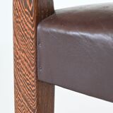 Nanna Ditzel model 113 armchairs Poul Kold Savvaerk Denmark 1955