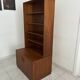 Vintage mid century modern bookcase Scandinavian style