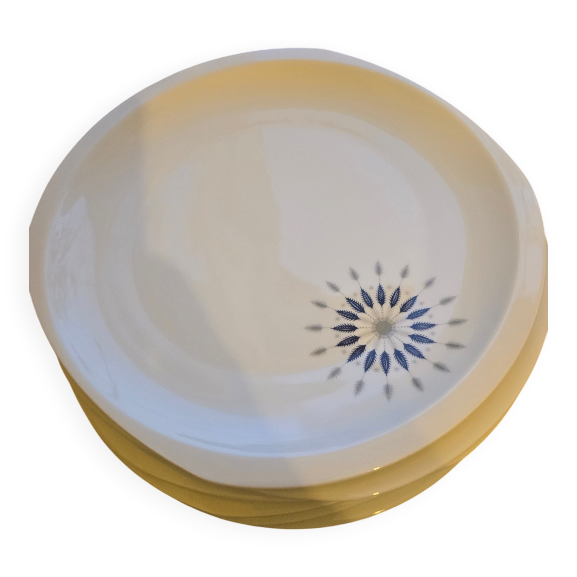 Porcelain plates