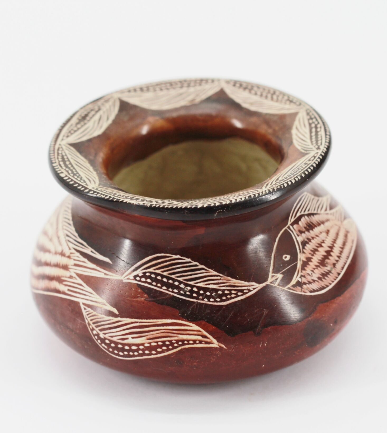 Vide poche en céramique poisson