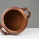 Large Glazed Brown Ceramic Pot, Belgium, 1800s