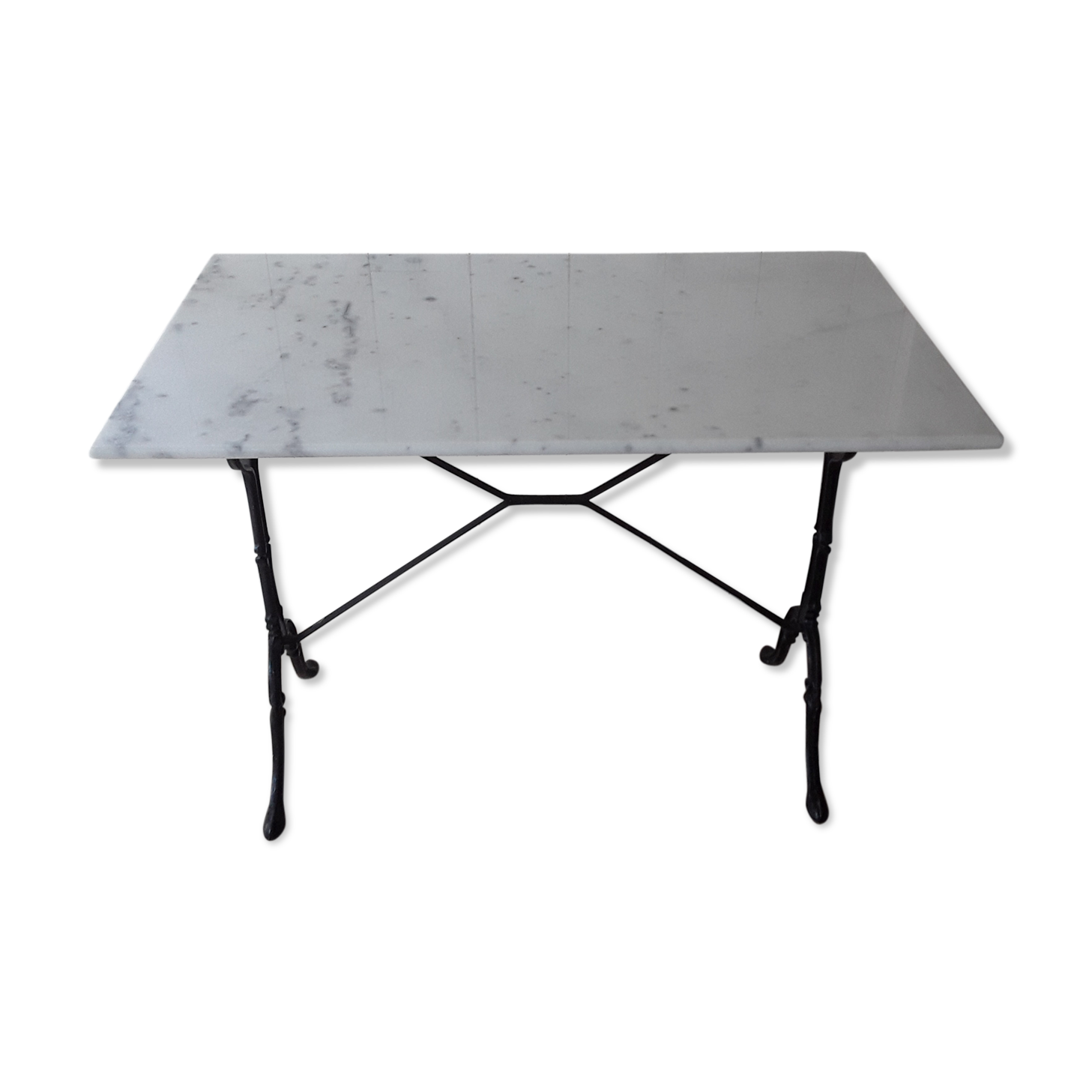 Table bistrot marbre