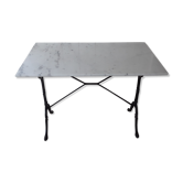 Table bistrot marbre