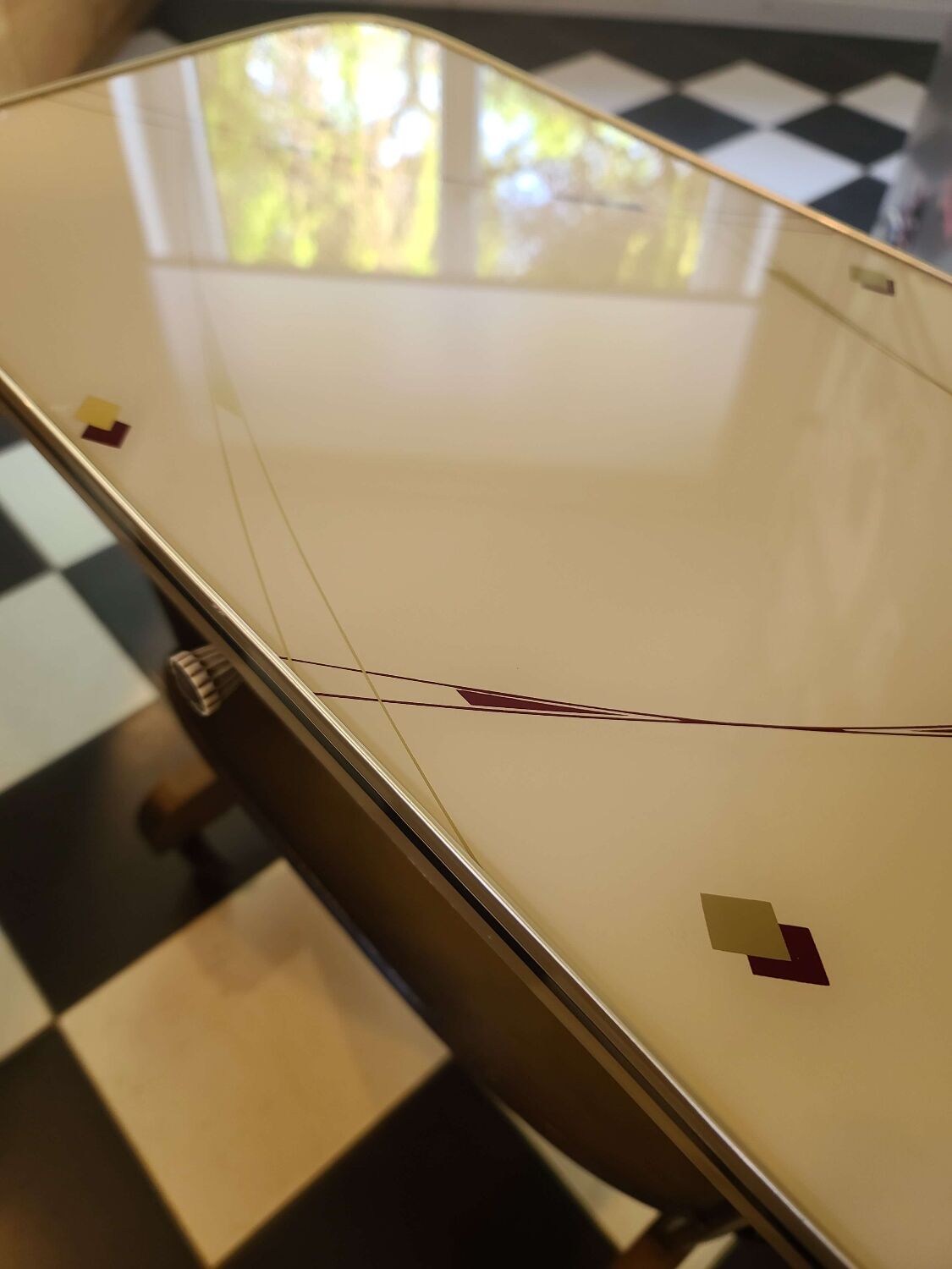 Magazine holder side table