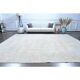 1970s Vintage Persian Handmade Wool Cotton Light Brown Area Rug 284x380
