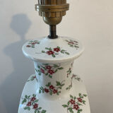 Vintage porcelain lamp Hollywood Regency