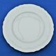 4 White de-serve plates Limoges