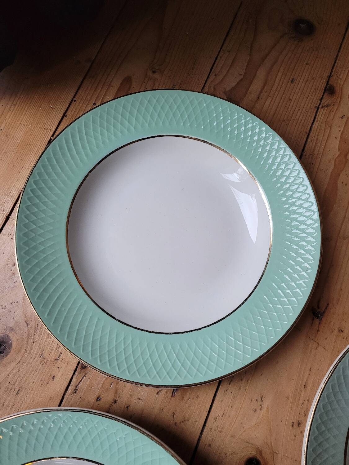 6 soup plates “Café Gilbert” Orchies Moulin des Loups